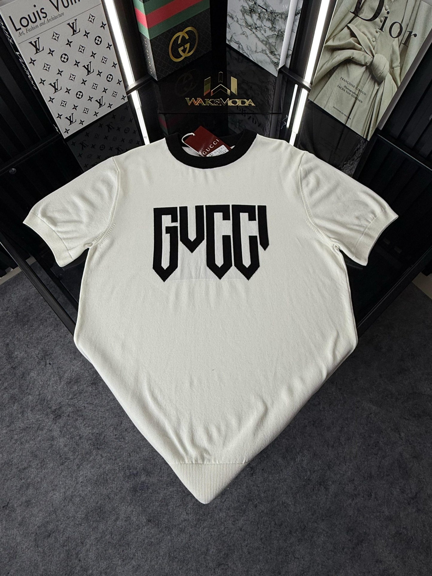 GCC Örme Triko Tshirt /Beyaz