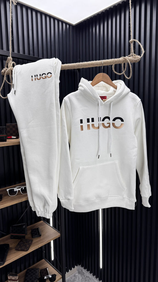 Hugo Boss Eşofman Takımı /Beyaz 3 İplik
