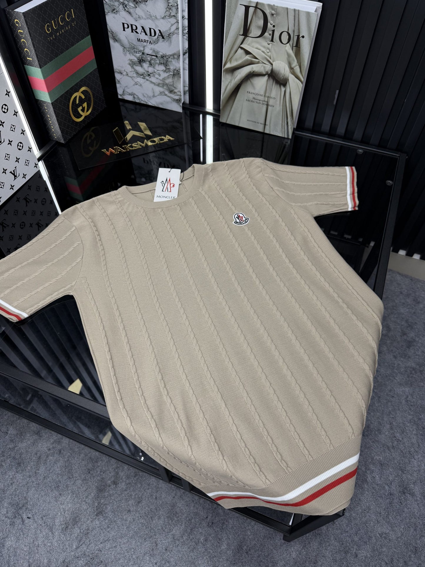 MNCLR Polo Yaka Örme Triko Tshirt