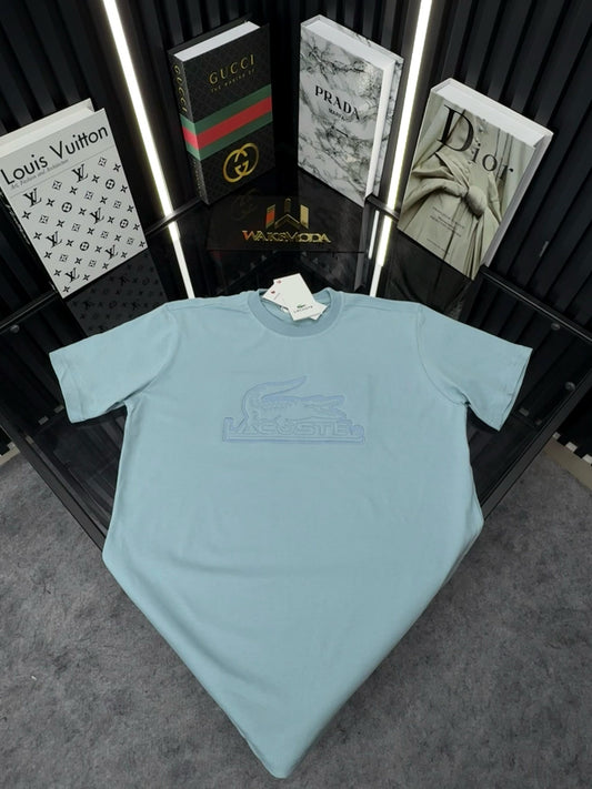 LCST Bisiklet Yaka Tshirt  /Mavi