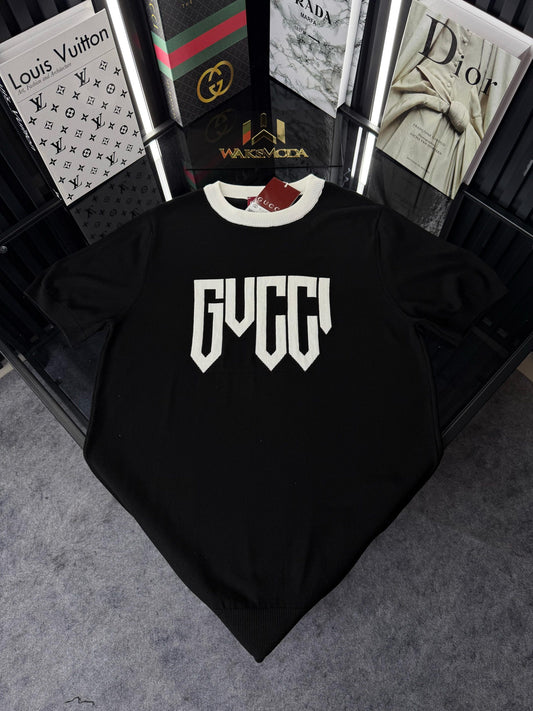 GCC Örme Triko Tshirt /Siyah
